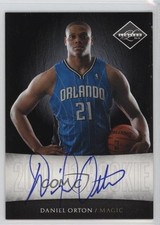 2010-11 Panini Limited Next Day Auto 11/99 Daniel Orton #17 Auto h2o