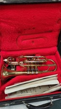 Getzen Capri Cornet Vintage w/ Case Vincent Bach CONN 7C Mouthpiece