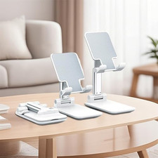 Soporte para teléfono celular escritorio trípode plegable soporte ajustable para tableta iPad iPhone