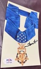 THOMAS NORRIS Medal of Honor SIGNED 4x6 Photo PSA/DNA MOH