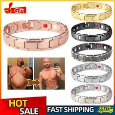 Copper Magnetic Bracelet Energy Healing Therapy Arthritis Pain Relief Men Women