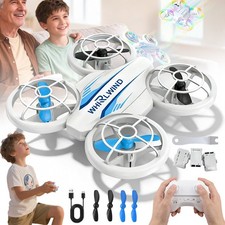 Drohne für Kinder Drone Quadcopter LED Lichter RC Hubschrauber Auto RGB Draußen