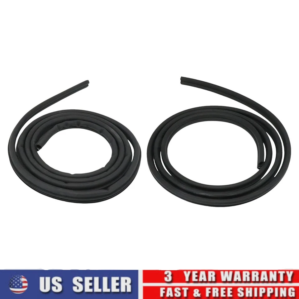 2PC Weatherstrip Front Door Seal For Dodge Ram 1500 2500 3500 2002-2009 - Изображение 4 из 4