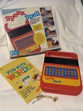 Speak & Spell Learning Aid In Box - Tested & ...