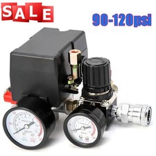 Válvula de control interruptor de presión del compresor de aire 90-120 PSI regulador de presión