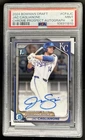2024 Bowman Draft Jac Caglianone Chrome Auto 1st Prospect #CPA-JC Royals PSA 9