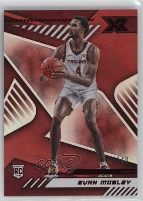2021-22 Panini Chronicles Draft Picks XR Red /149 Evan Mobley #162 Rookie RC uk2