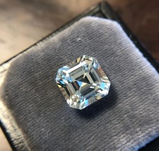 2,00 ct Asscher Brilliant Cut Laboratoryjny Uprawiany diament CVD | Kolor D | VVS1 | Certyfikowany