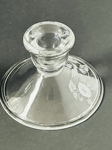 Set of 2 Vintage Avon Hummingbirds Candle Holders over 24% full lead crystal - Picture 10 of 19