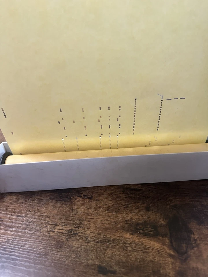 Rollo de palabras Play-rite Am I Blue 355-A reproductor de 88 notas rollo de piano de colección envío gratuito Foto 4 de 4