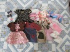 BIG LOT of EIGHT Dresses Outfits 18" Doll CLOTHES OOAK Historical AdultCollector — photo 1