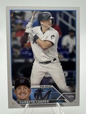 2023 Topps #321 Garrett Cooper Miami Marlins