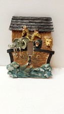 Noah  s Ark Light Switch Cover   Decorative Animals
