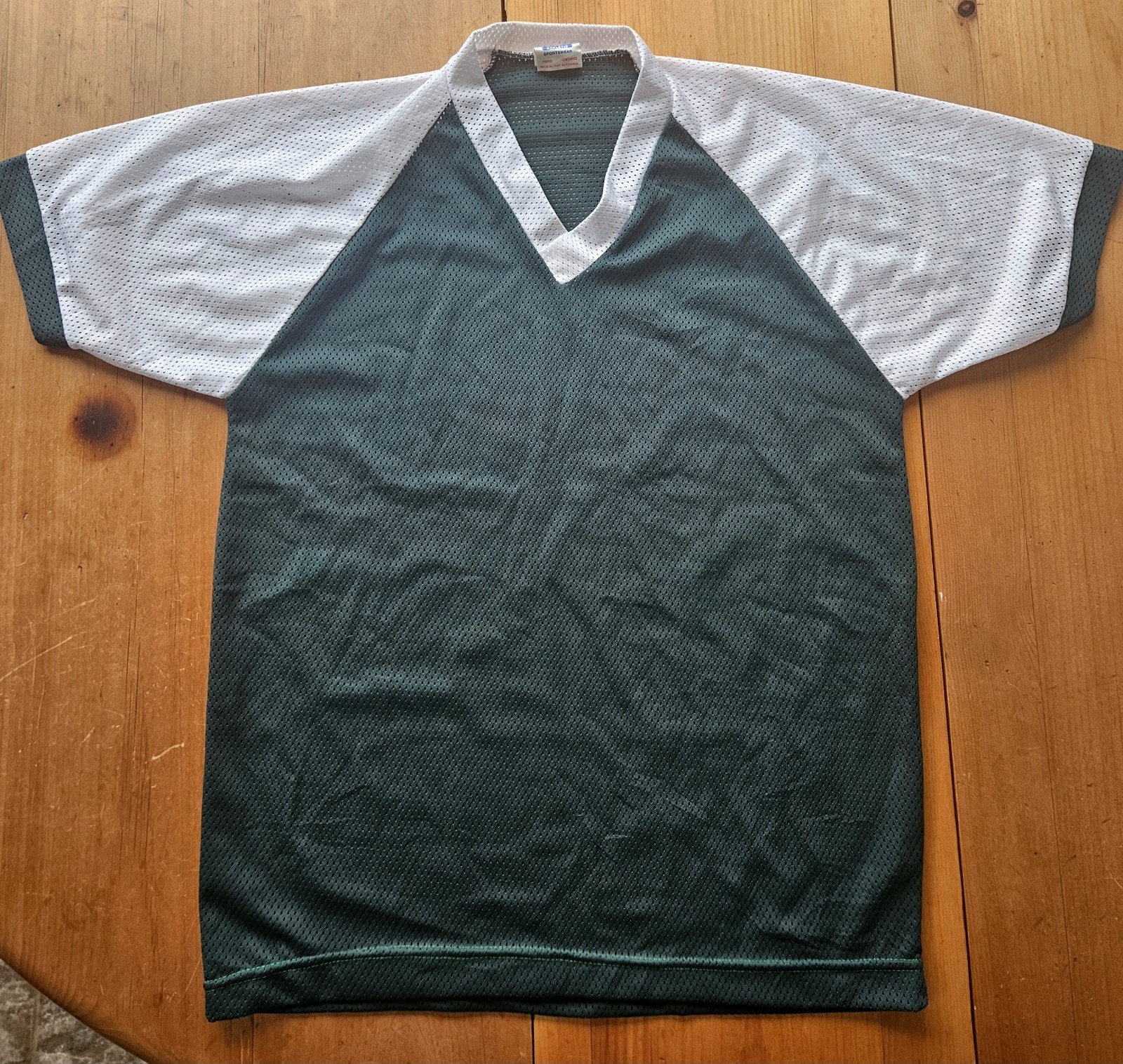 VTG 1970S 1980S MESH SOCCER BASEBALL JERSEY SHIRT TEMPLATE NASL USA NY COSMOS
