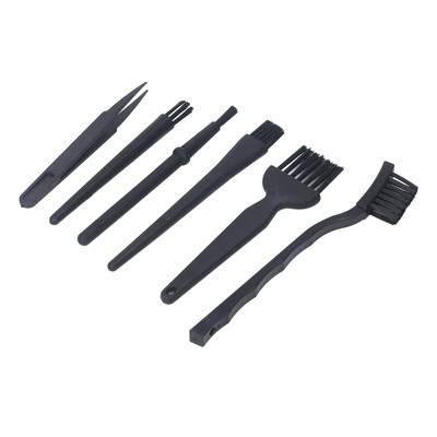 6Pcs Anti Static Cleaning Brush Mit Pinzetten Hard Bristle Keyboard Car Boa UB