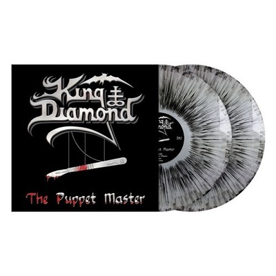 King Diamond The Puppet Master' 2x12'' Silver Blackdust Vinyl - NEW