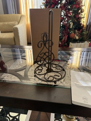 Princess House Meridian Metal Paper towel Holder New In Box #708