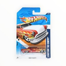Hot Wheels Custom 53 Chevy 91244 - Red - 2011 Mainline A Hot Wheels Custom 53 Chevy 91244 - Red - 2011 Mainline A