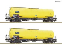 Roco 76025 H0 2Er Set Kesselwagen Zacns Gatx Ep. Vi Gatx