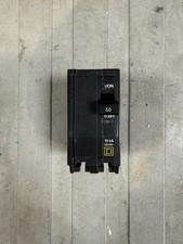 Square D QOB250 Bolt-On Circuit Breaker, 50 Amp, QOB 2P