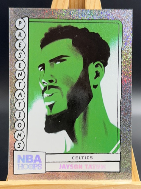 Jayson Tatum 2024-25 Panini Hoops Sparkle Manga Presentations SSP #4 -12.18