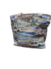 Route 66 Tapestry Tote Bag