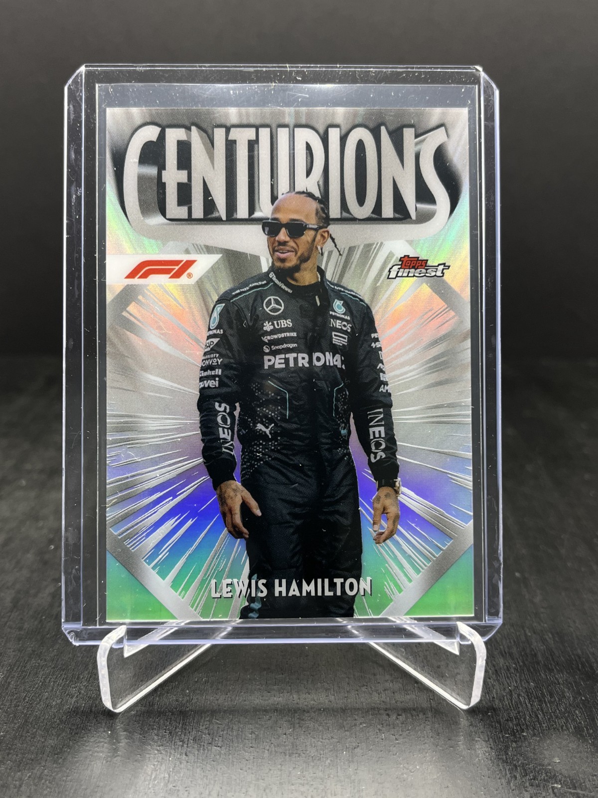 2024 Topps Finest Formula 1 F1 Lewis Hamilton Centurions SP #CEN-6