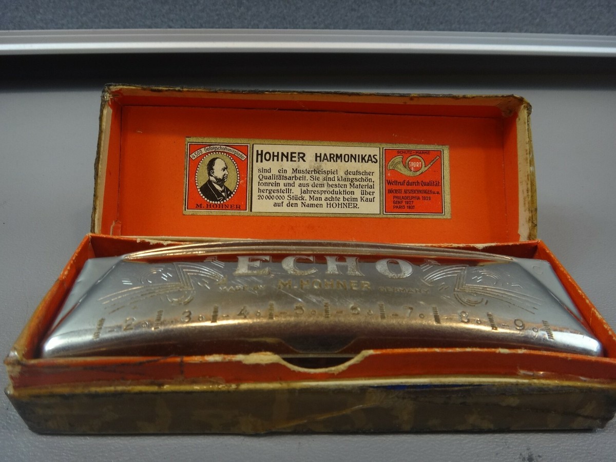 Hohner ホーナー社　ハーモニカ　Echo bell 箱付き Hohner ホーナー社 ハーモニカ Echo bell 箱付き ホーナー社