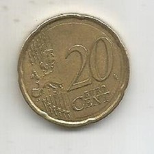 SPAIN 20 EURO CENT 2014 M
