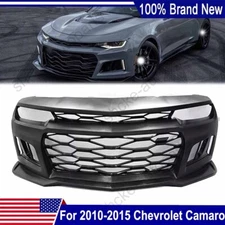 New Front Bumper For 2010-2015 Chevrolet Camaro 5TH to 6TH Gen ZL1 Style