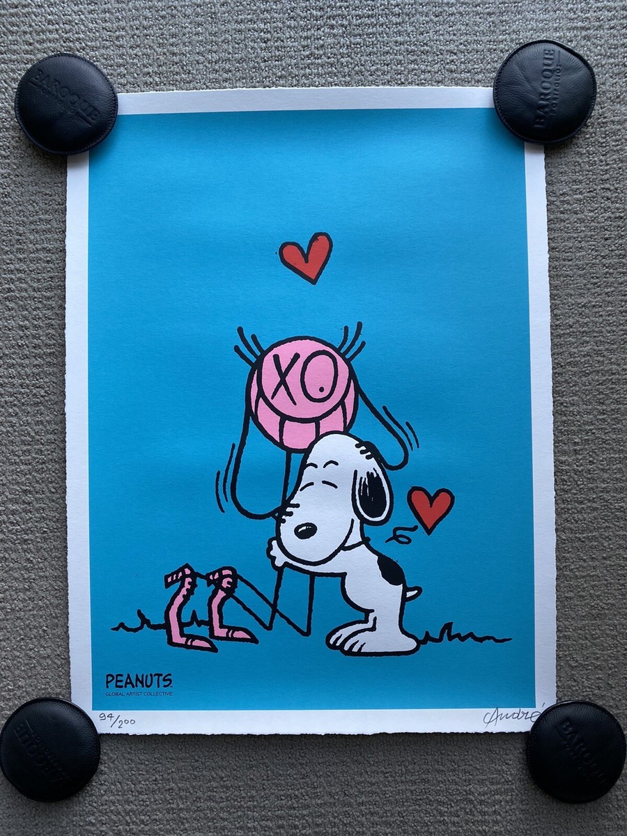 Andre×SNOOPY ポスター Andre×SNOOPY ポスター(Andre Saraiva Print Set