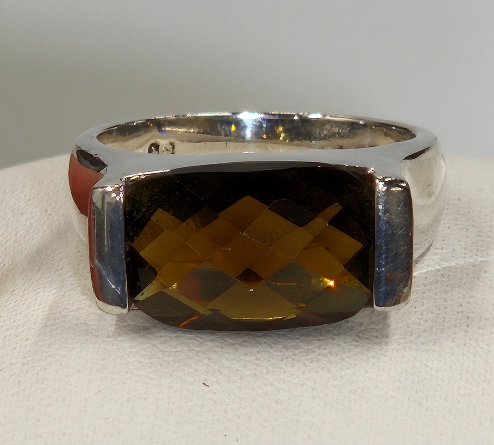 Premier Designs Silver Cornerstone Chocolate Crys… - image 3