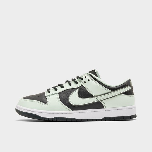 Zapatilla deportiva para hombre Nike Dunk Low Retro PRM gris humo oscuro/apenas verde (FZ1670 001) - Imagen 8 de 12