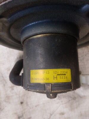 1985-1988 Nissan 300ZX Z31 Blower Motor Heater Motor 27220