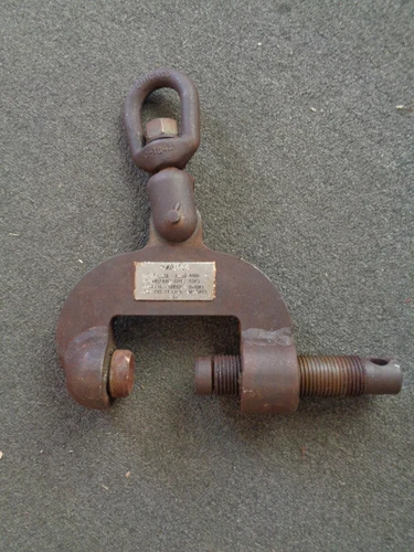 J.C. Renfroe RSCDR-00.50-A Model RSC Lifting Clamp 1/2 Ton 1/8-3" Capacity