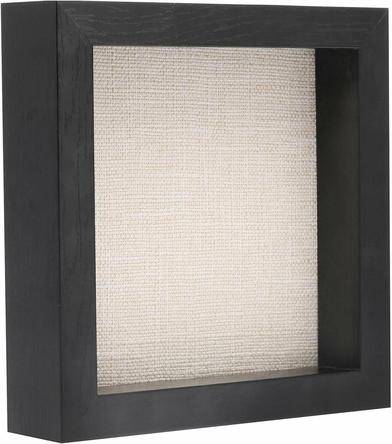 Awards Shadow Box Picture Frame 8x8 Brown Wood Display Case With Linen Back For Memorabilia Tickets And Photos Pins Medals Shadow Boxes Home Kitchen Snowrobin Jp