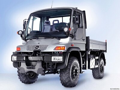 Cars unimog u300 u400 u500 11823 Desk Mat Stitched