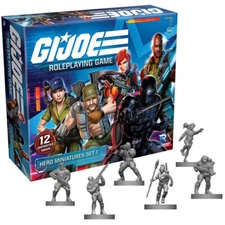 RGS02412 Renegade Games Studios G.I. JOE RPG: Hero Miniatures Set 1