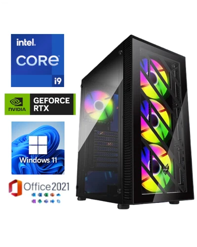 Gaming PC│Nvidia RTX 4070│Intel Core i9-11900KF│bis 64GB RAM│bis 4TB SSD│Win 11