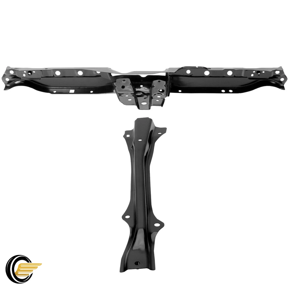 Para 02-06 Acura RSX Radiador Soporte Capucha Pestillo Montaje T Soporte Barra Marco Negro Foto 2 de 4