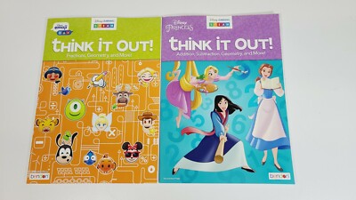 Disney Learning STEAM Disney Think It Out Levels 1&2, 3&4 (Princess & Emoji) 