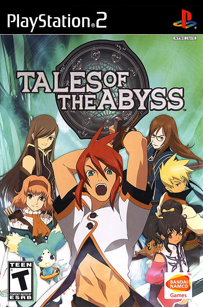Tales Of The Abyss PS2 Premium BOX ART POSTER MADE IN USA - PS2345