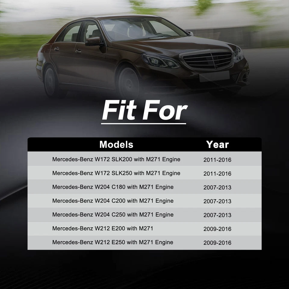 Manguera de reparación de tubo de admisión turbo para Mercedes-Benz W204 C180 C200 C250 2007-2013 Foto 4 de 4