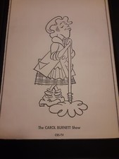 The Carol Burnett Show Rare Original Promo Poster Ad Framed! #2