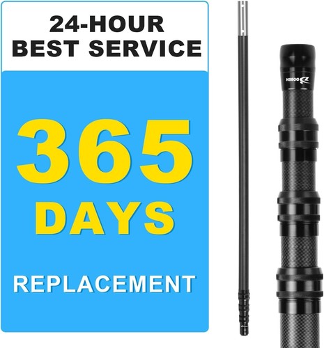 15FT Telescoping Carbon Fiber Pool Pole - Lightweight & Durable Cleaning Tool - Picture 7 of 10
