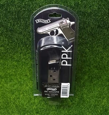 Walther PPK .380ACP OEM Pistol Magazine, 6 Round, Nickel Plated - 2246009