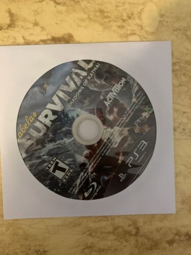 Cabela's Survival Shadows of Katmai (PlayStation 3 2011) Disc Only - Picture 1 of 1