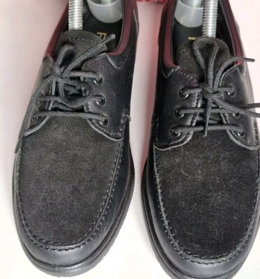 Women's ROHDE Soft Walking Leather Comfort Shoes Black Size UK