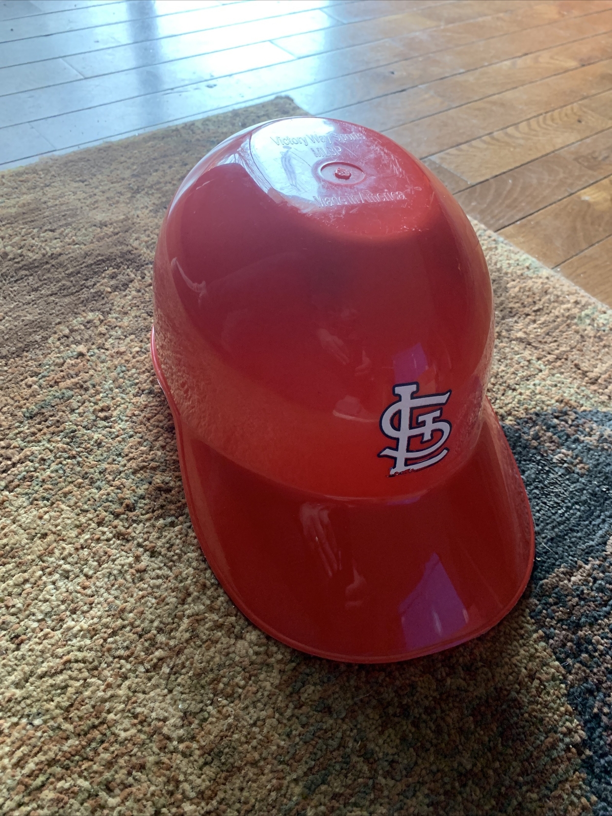 MLB “St. Louis Cardinals” Batting Helmet Plastic Baseball Hat Red eBay