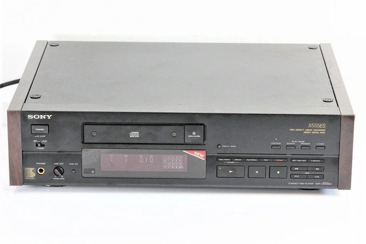 US Duty Free) Sony CDP-X555ES CD Player High Density Linear